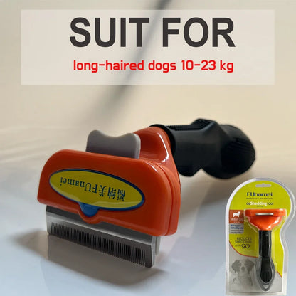 Pet Deshedding Comb Brush — For Dogs & Cats