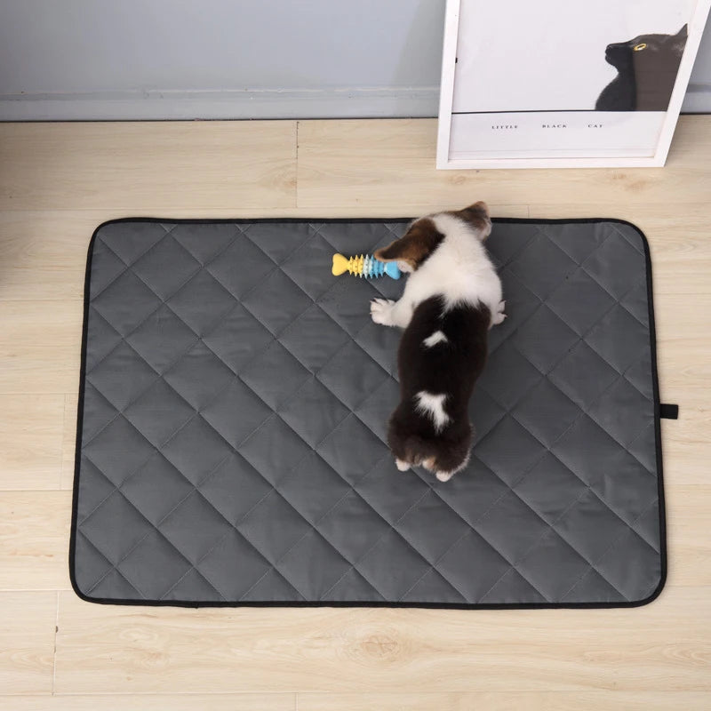 Warm Thermal Pet Bed Mat — Anti-Slip Fleece Cushion