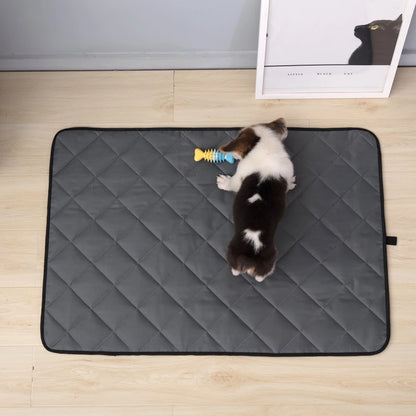 Warm Thermal Pet Bed Mat — Anti-Slip Fleece Cushion