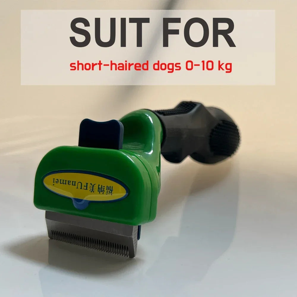 Pet Deshedding Comb Brush — For Dogs & Cats