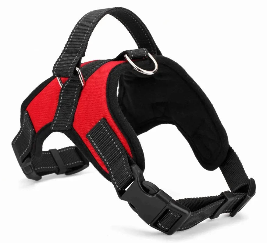 No Pull Dog Harness Adjustable Reflective Pet Vest with Handle Breathable Escape-Proof Dog Harness for Small Medium Large Dogs