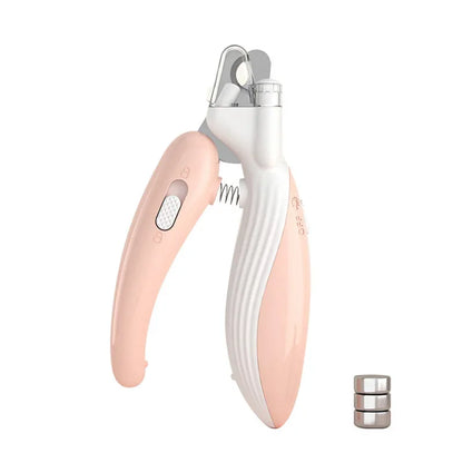 LED Pet Nail Clippers – Safe Dog & Cat Nail Trimmer with Light for Precise Cuts