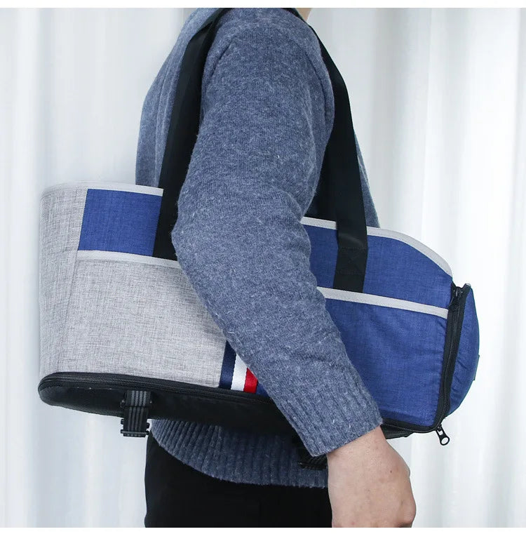 Portable Dog Car Seat Bed — Safe Travel Bed for Small Dogs & Cats