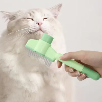 Pet Dog Brush Cat Comb Self Cleaning Pet Hair Remover For Dogs Cats Grooming Tools Pets Dematting Comb Pet Grooming Accessories