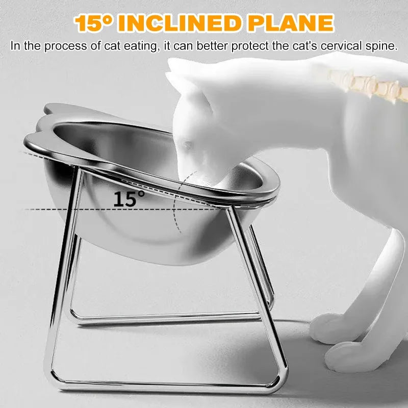 Elevated Stainless Pet Bowl