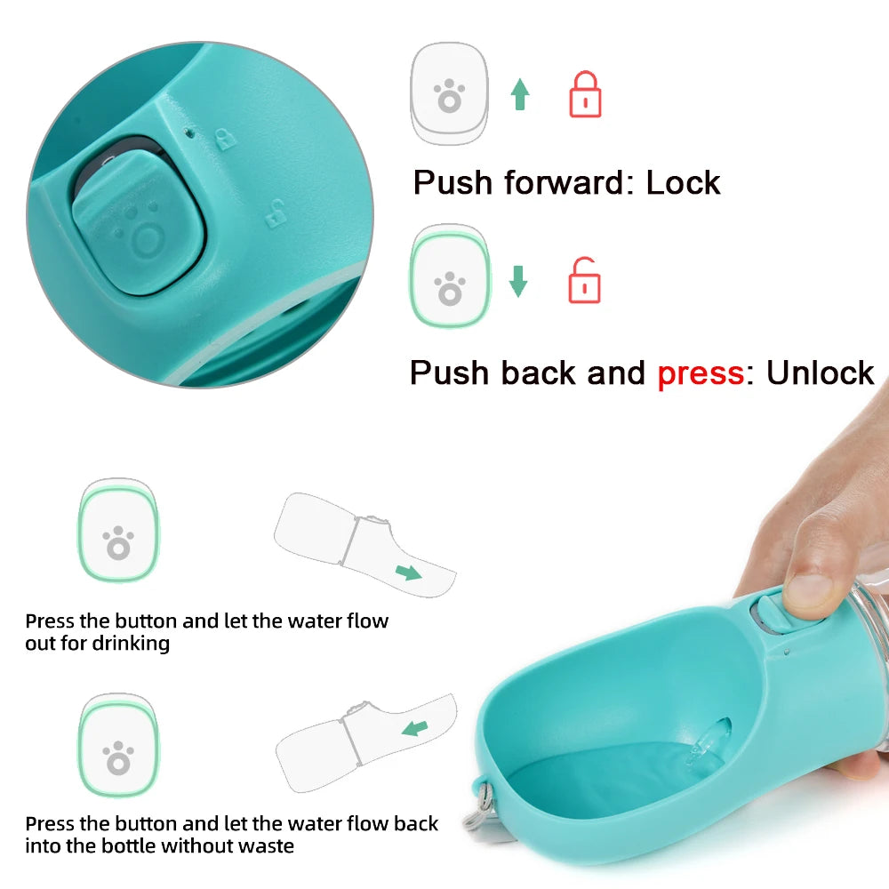 Travel Pet Water Bottle