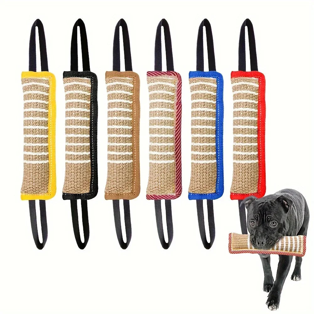 Durable Jute Dog Chew Stick — Natural Dental Care