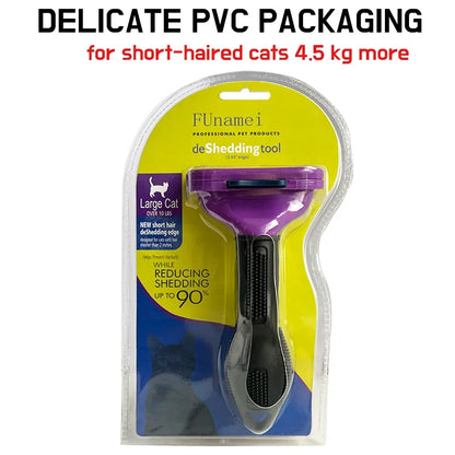 Pet Deshedding Comb Brush — For Dogs & Cats