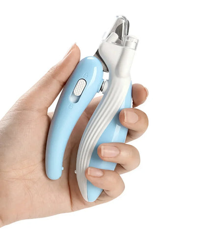 LED Pet Nail Clippers – Safe Dog & Cat Nail Trimmer with Light for Precise Cuts