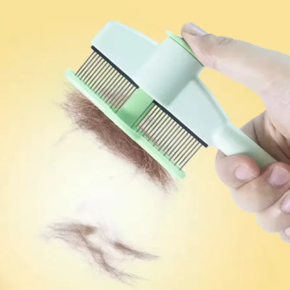 Pet Dog Brush Cat Comb Self Cleaning Pet Hair Remover For Dogs Cats Grooming Tools Pets Dematting Comb Pet Grooming Accessories
