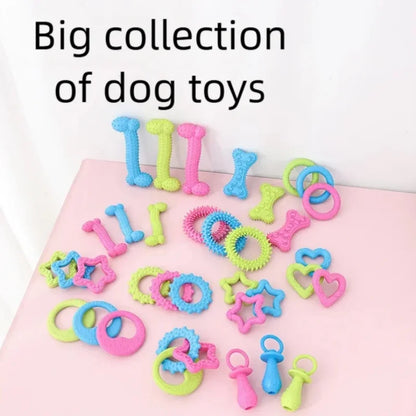 Non-Toxic Rubber Puppy Teething Chew Toy