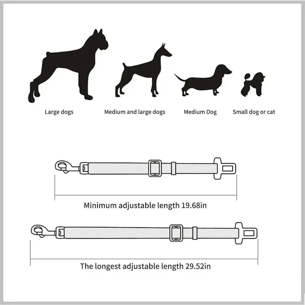 SafeRide Dog Seat Belt