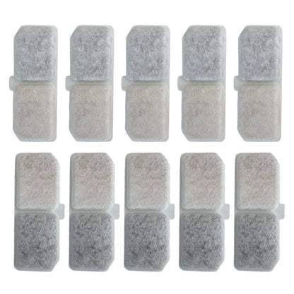 Cat Water Fountain Replacement Filters — 10 Pack
