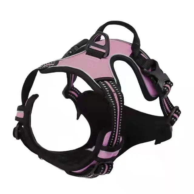 No-Pull Reflective Dog Harness Vest — Adjustable & Comfortable
