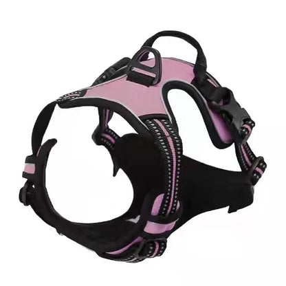 No-Pull Reflective Dog Harness Vest — Adjustable & Comfortable