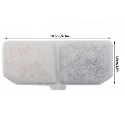 Cat Water Fountain Replacement Filters — 10 Pack