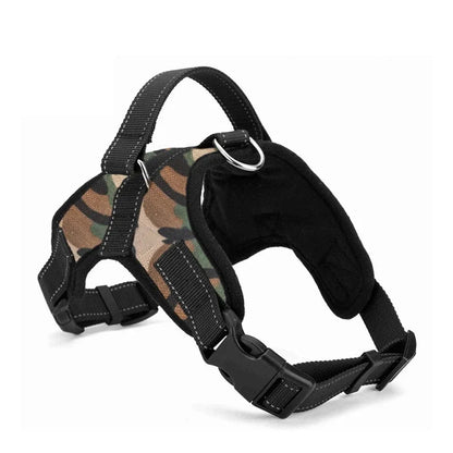 No Pull Dog Harness Adjustable Reflective Pet Vest with Handle Breathable Escape-Proof Dog Harness for Small Medium Large Dogs