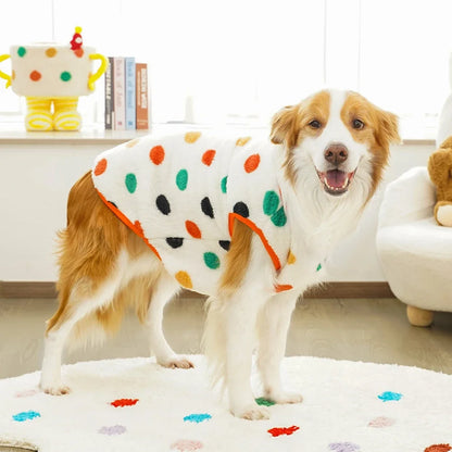 Flannel Pet Pajamas & Warm Vest Coat — For Dogs & Cats