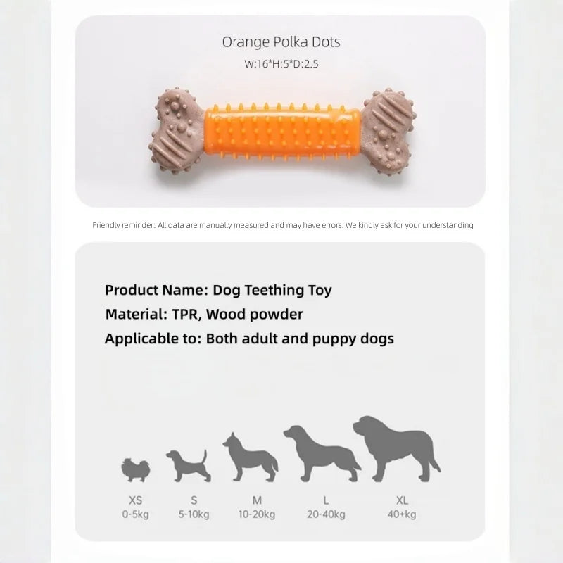 Bone-Shaped Durable Dog Chew Toy