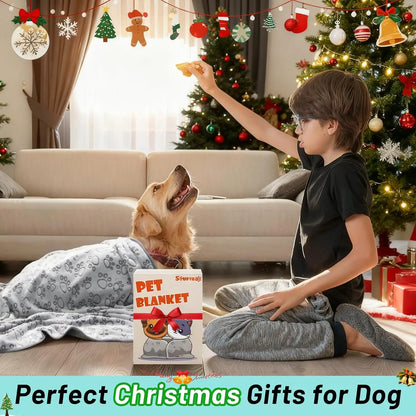 Premium Soft Pet Blanket – Washable Fleece Throw for Dogs & Indoor Cats