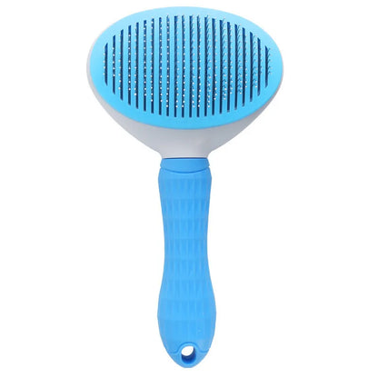 Pet Dog Brush Cat Comb Self Cleaning Pet Hair Remover For Dogs Cats Grooming Tools Pets Dematting Comb Pet Grooming Accessories