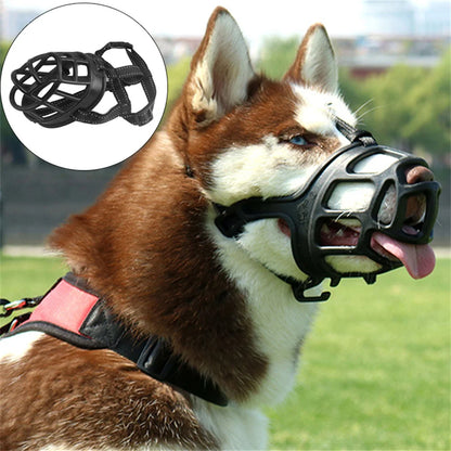 Reflective Dog Muzzle — Safe & Non-Toxic for Medium Large Dogs