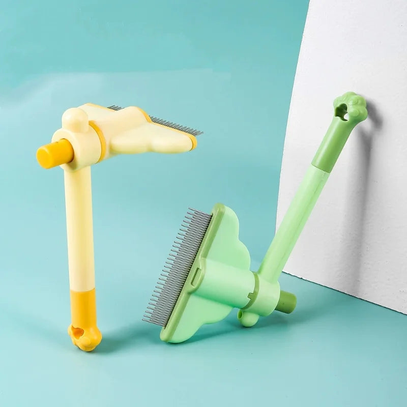 Pet Dog Brush Cat Comb Self Cleaning Pet Hair Remover For Dogs Cats Grooming Tools Pets Dematting Comb Pet Grooming Accessories