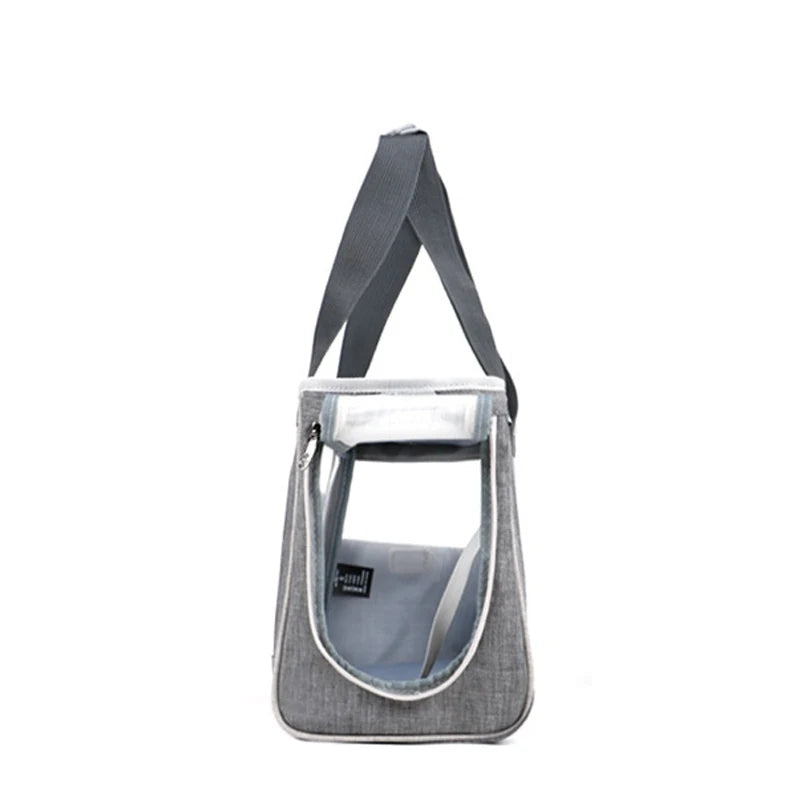 Portable Cat Carrier Bag — Breathable Travel Shoulder Bag