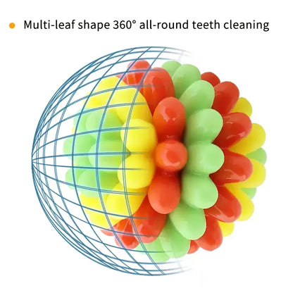 Indestructible TPR Dog Chew Toy — Soft Training Ball