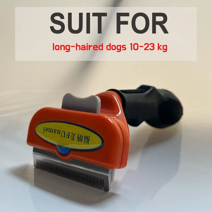 Pet Deshedding Comb Brush — For Dogs & Cats