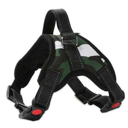 No Pull Dog Harness Adjustable Reflective Pet Vest with Handle Breathable Escape-Proof Dog Harness for Small Medium Large Dogs