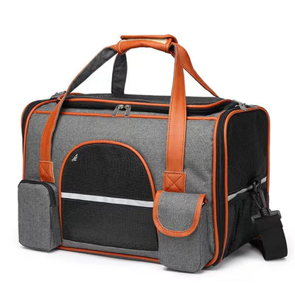 Anti-Collapse Pet Carrier Bag – Travel Handbag for Cats, Puppies & Small Pets