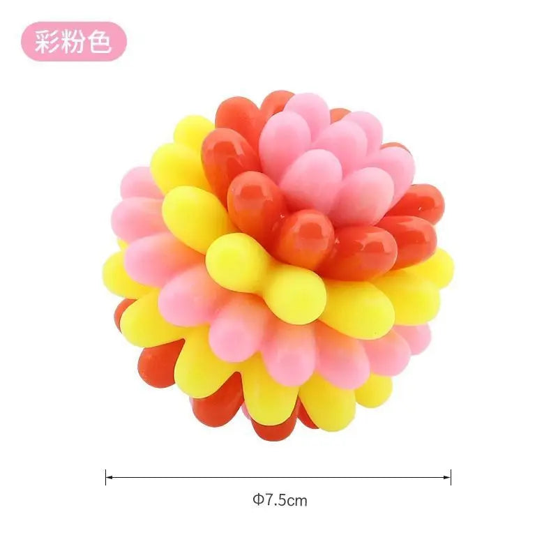 Indestructible TPR Dog Chew Toy — Soft Training Ball