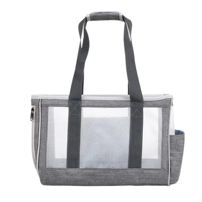 Portable Cat Carrier Bag — Breathable Travel Shoulder Bag