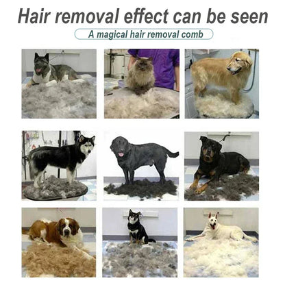 Pet Deshedding Comb Brush — For Dogs & Cats