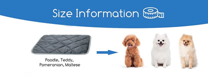 Warm Thermal Pet Bed Mat — Anti-Slip Fleece Cushion