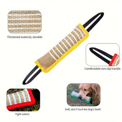Durable Jute Dog Chew Stick — Natural Dental Care