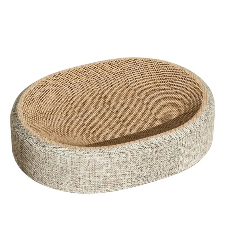 Oval Sisal Cat Scratch Pad & Sleeping Mat