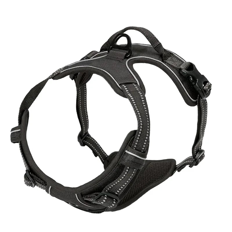 No-Pull Reflective Dog Harness Vest — Adjustable & Comfortable