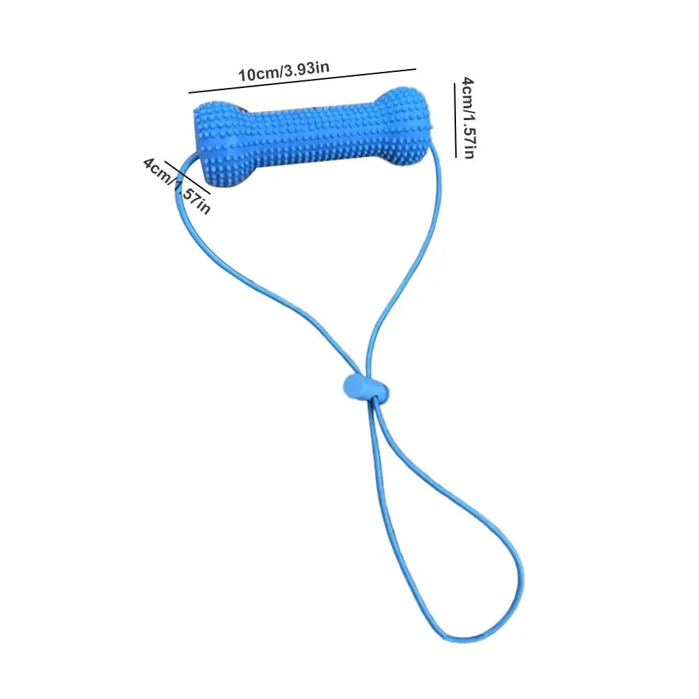 Interactive Dog Teething Stick with Lanyard