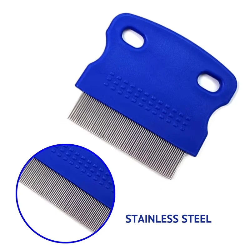 Pet Grooming Comb Set – Dematting, Flea & Detangling Combs for Dogs & Cats