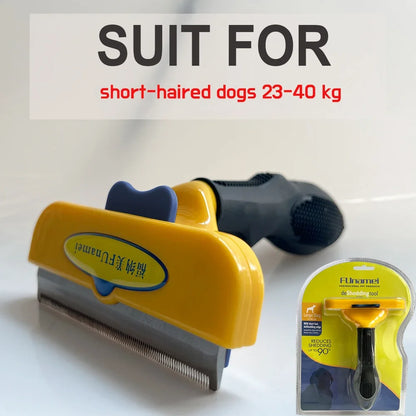 Pet Deshedding Comb Brush — For Dogs & Cats