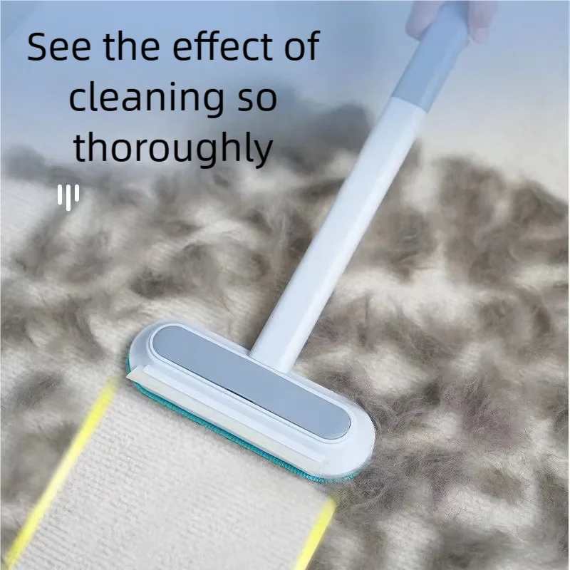 3-in-1 Pet Hair Remover Brush with Long Handle