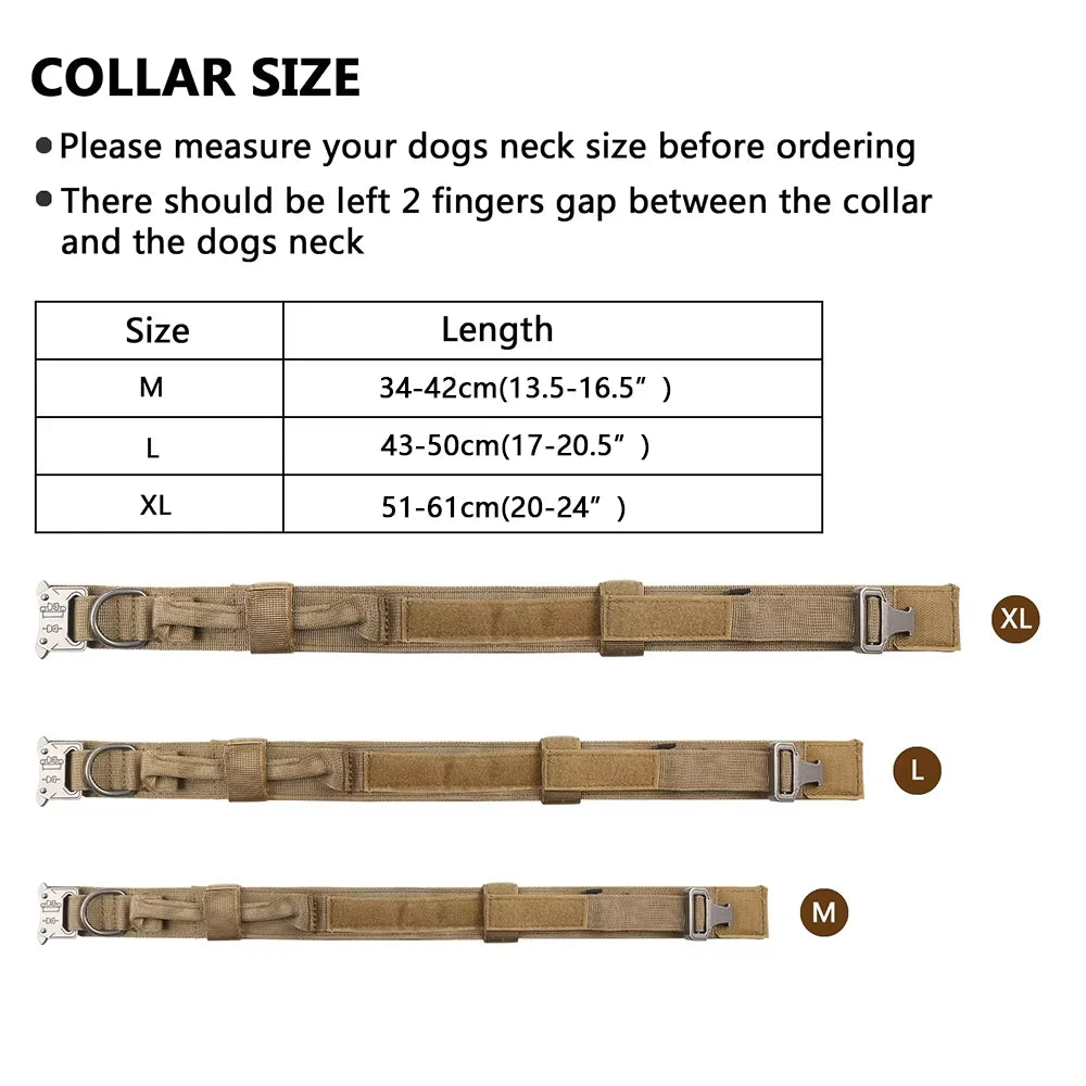 Tactical Dog Collar — Built Tough for Active Dogs