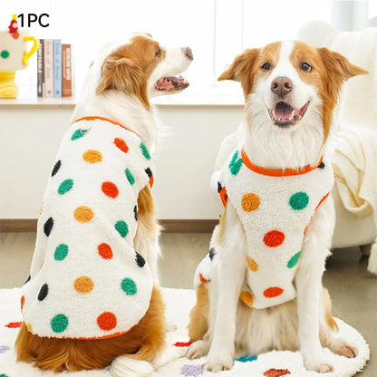 Flannel Pet Pajamas & Warm Vest Coat — For Dogs & Cats