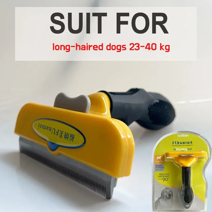 Pet Deshedding Comb Brush — For Dogs & Cats