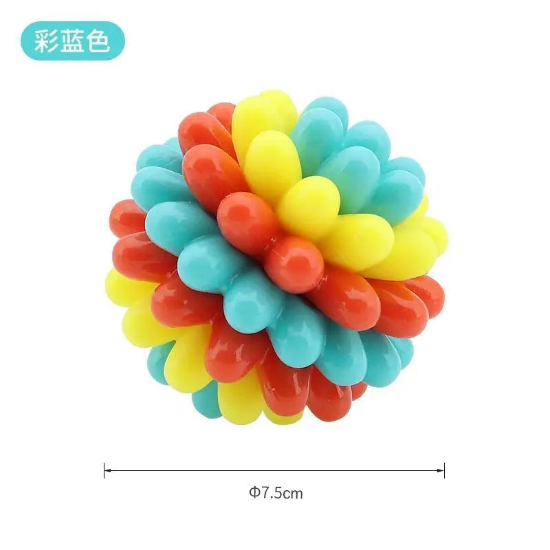 Indestructible TPR Dog Chew Toy — Soft Training Ball