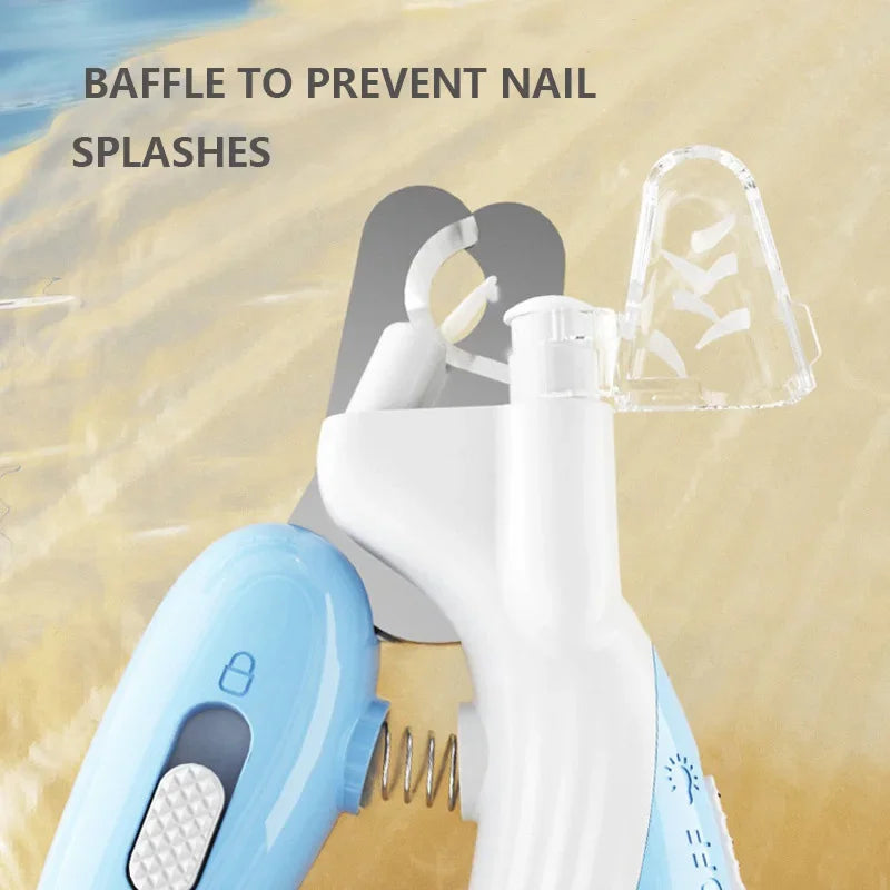 LED Pet Nail Clippers – Safe Dog & Cat Nail Trimmer with Light for Precise Cuts