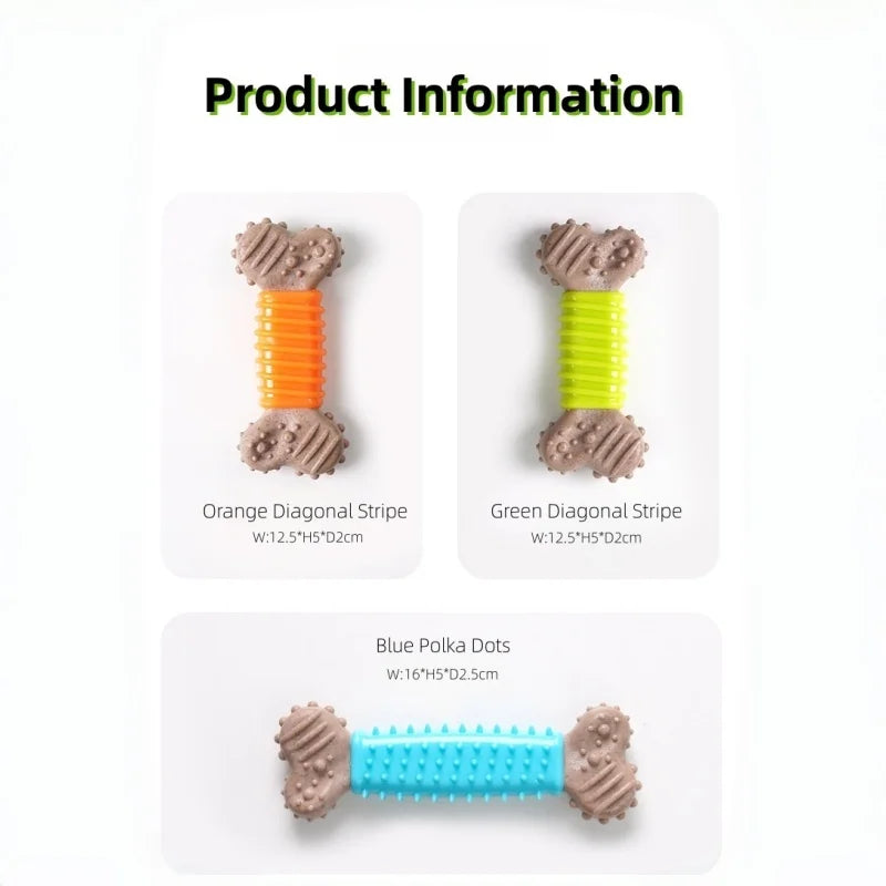 Bone-Shaped Durable Dog Chew Toy