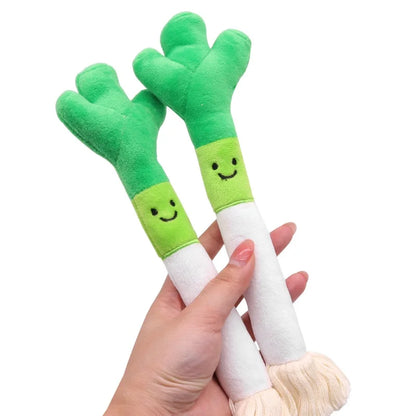 Squeaky Plush Bone Dog Toy — Puppy Teething & Molar